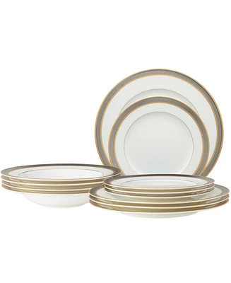 Brilliance 12-Piece Dinnerware Set, Service for 4