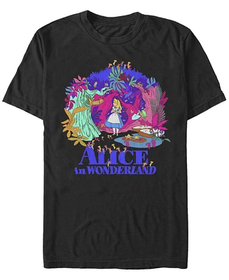 Men's Alice Wonderland Full of Wonder Short Sleeve T-shirt