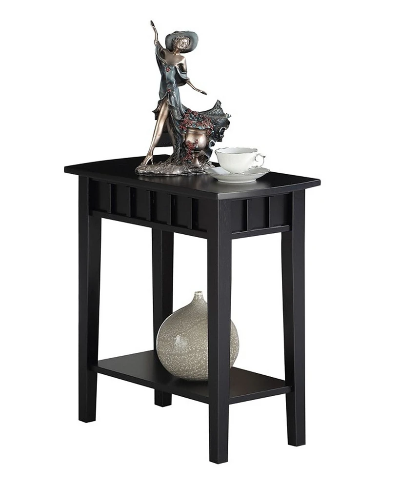 Dennis End Table with Shelf