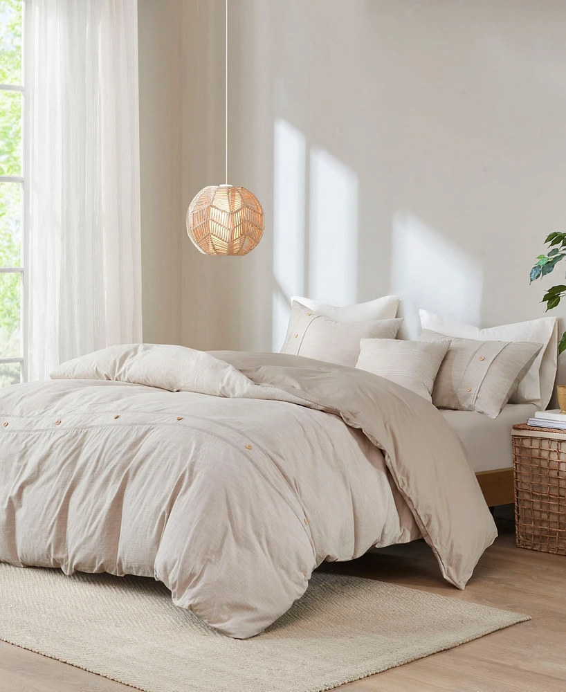 Madison Park Dover Oversized 4-Pc. Comforter Set, Full/Queen