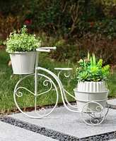 Glitzhome Bicycle Plant Stand