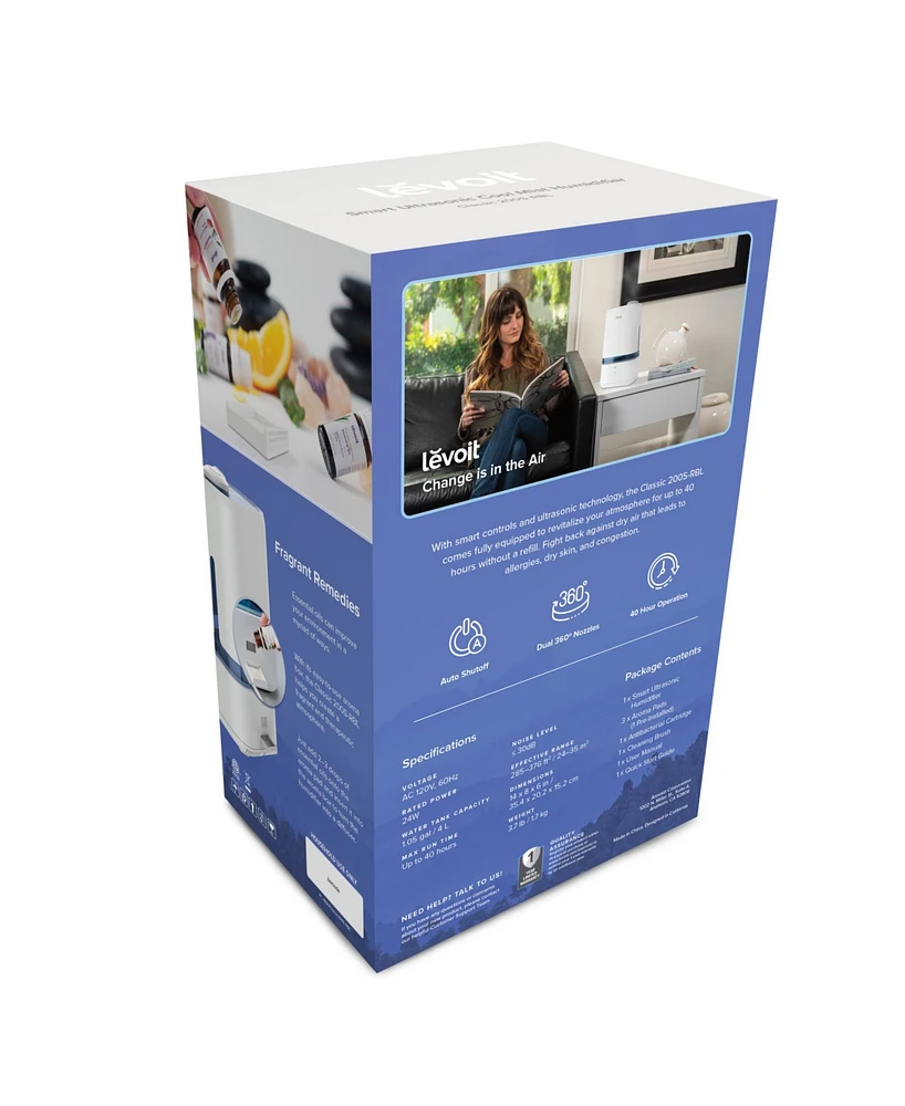 Levoit Smart Ultrasonic Cool Mist Humidifier