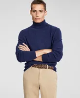 Club Room Men's Cashmere Turtleneck Sweater, Created for Macy's
