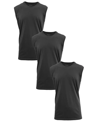 Galaxy By Harvic Men's Muscle Tank Top, Pack of 3