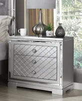 Zarthan 3 Drawer Nightstand