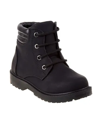 Rugged Bear Toddler Girls Lace-Up Casual Boots