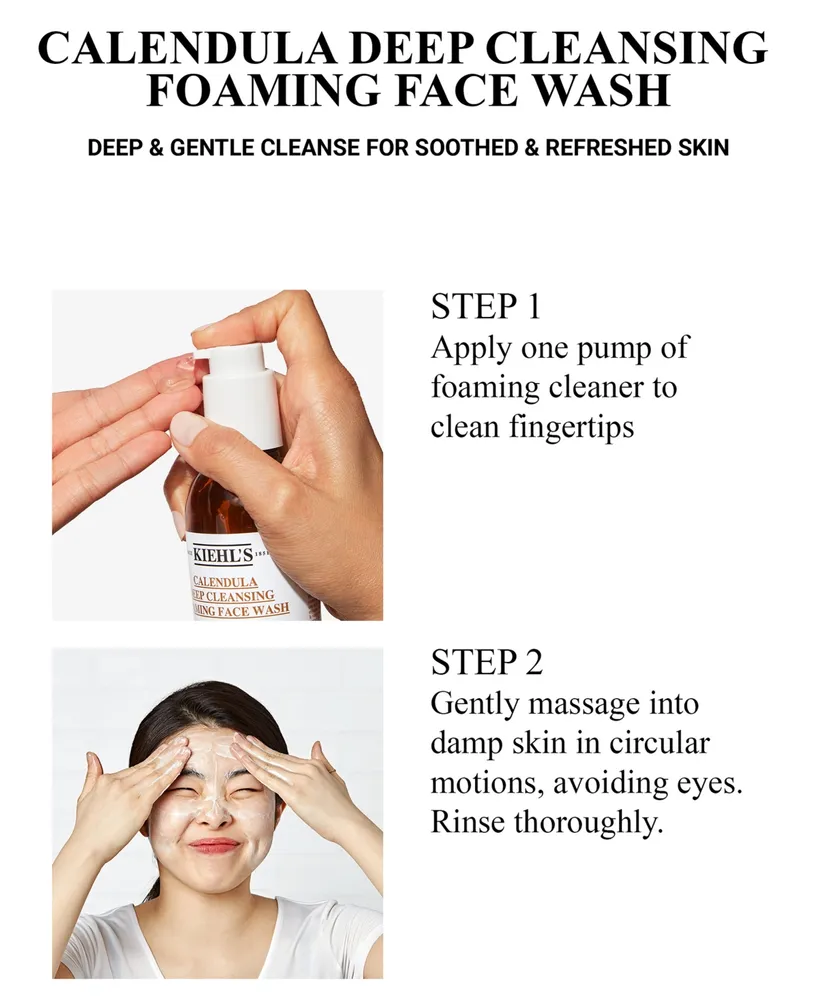 Kiehl's Since 1851 Calendula Deep Cleansing Foaming Face Wash