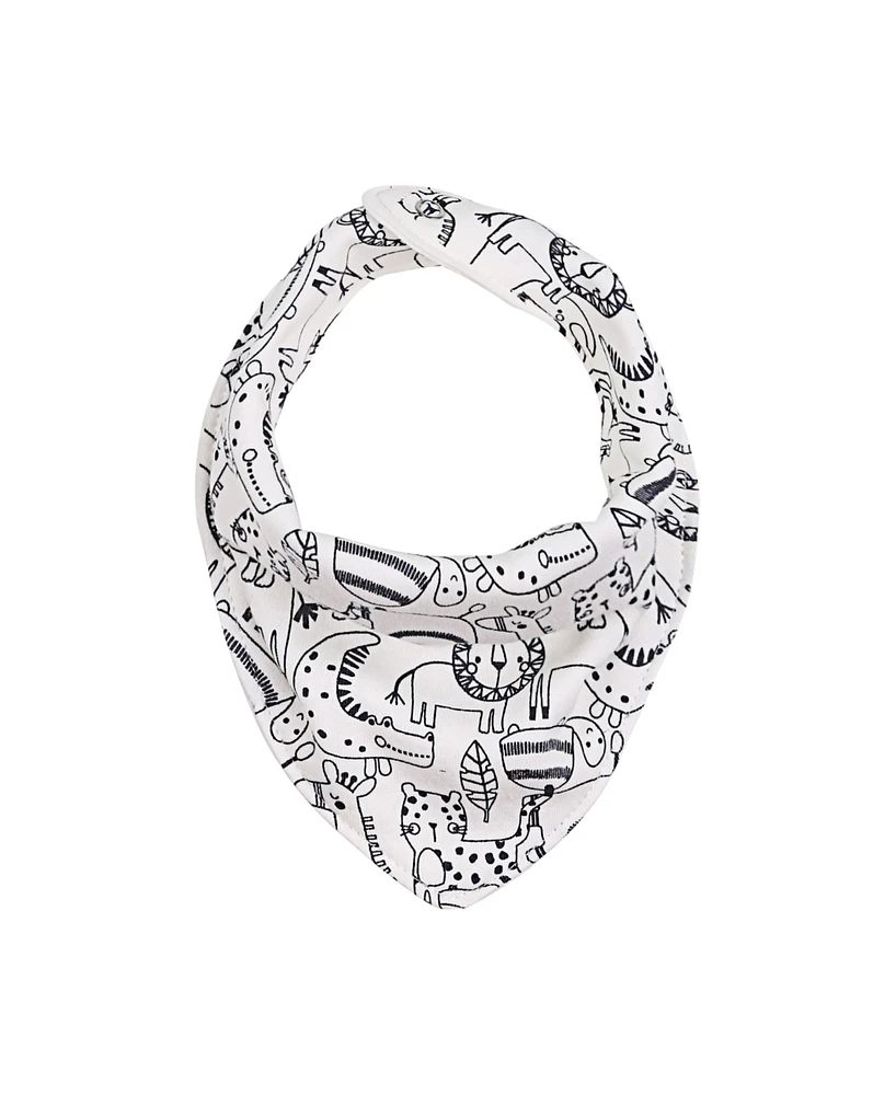 The Peanutshell Cotton Bandana Drool Baby Bibs, 8pk, Unisex