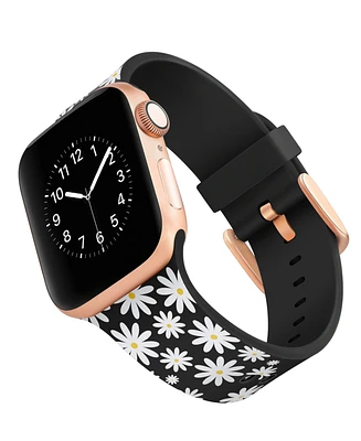 WITHit Daisy Darling Silicone Band by Dabnee Lee designed for Apple Watch 42mm (Series 1-3 only) & 44/45/46/49mm (Ultra & Ultra 2)