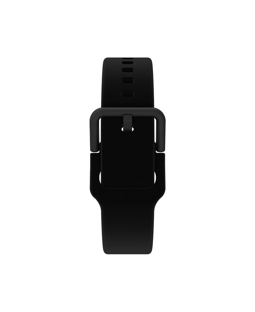 iTouch Air 3 40mm/Sport 3/Sport 4 Extra Interchangeable Strap: Black Silicone