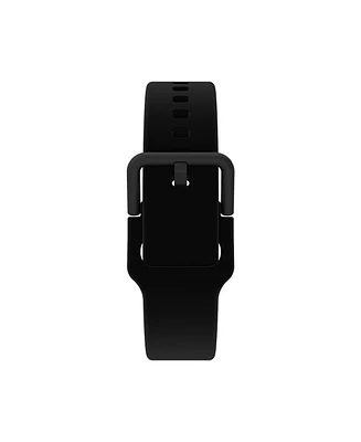 iTouch Air 3 40mm/Sport 3/Sport 4 Extra Interchangeable Strap: Black Silicone