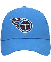 Boys Light Blue Tennessee Titans Basic Secondary Mvp Adjustable Hat