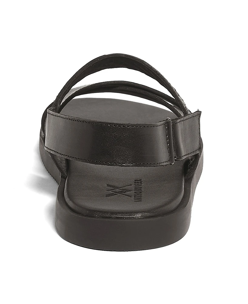 Anthony Veer Men's Mumbai Cross Strap Comfort Sandals