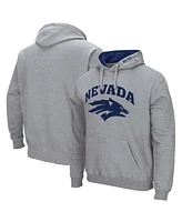 Men's Nevada Wolf Pack Arch and Logo Pullover Hoodie