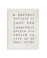 Stupell Industries A Perfect Marriage Wall Plaque Art, 10" x 15"