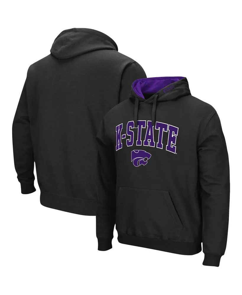 Men's Kansas State Wildcats Arch Logo 3.0 Pullover Hoodie
