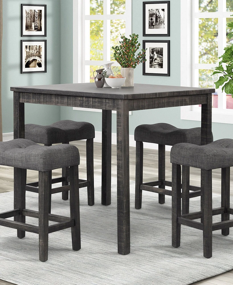 Vitaliya Square Counter Height Table