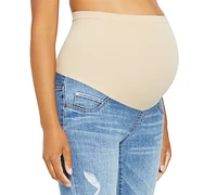 Women's Indigo Blue Secret Fit Over the Belly Skinny Leg Maternity Jeans - Motherhood