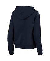 Women's Navy Michigan Wolverines Loud and Proud Pullover Hoodie