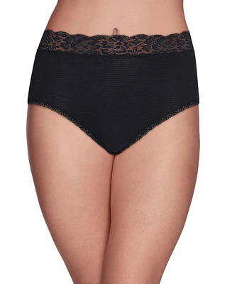 Vanity Fair Flattering Lace Stretch Brief Underwear 13281, also available extended sizes