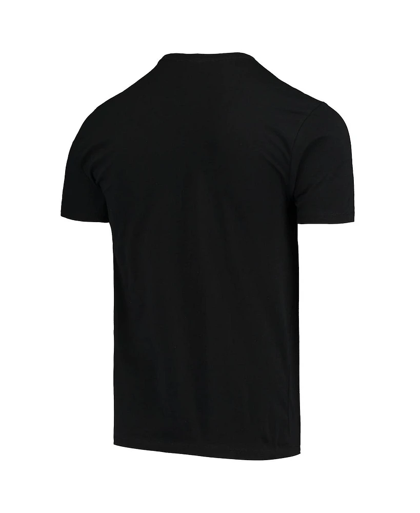 Men's Junk Food Black Las Vegas Raiders Bold Logo T-shirt