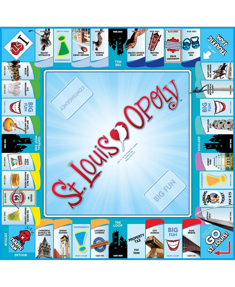 St. Louis-Opoly Board Game
