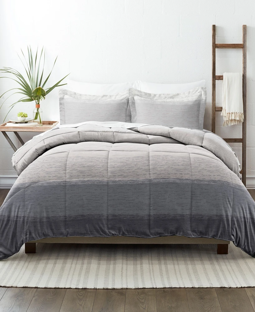 ienjoy Home Ultra Soft Ombre 3-Pc. Comforter Set