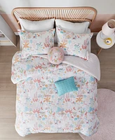 Intelligent Design Iris Woodland Animals 4-Pc. Comforter Set, Twin