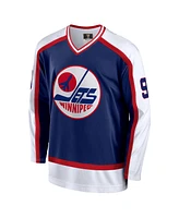 Men's Fanatics Bobby Hull Navy Winnipeg Jets Breakaway Retired Player Jersey