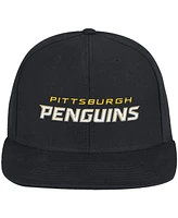 Men's adidas Black Pittsburgh Penguins Snapback Hat