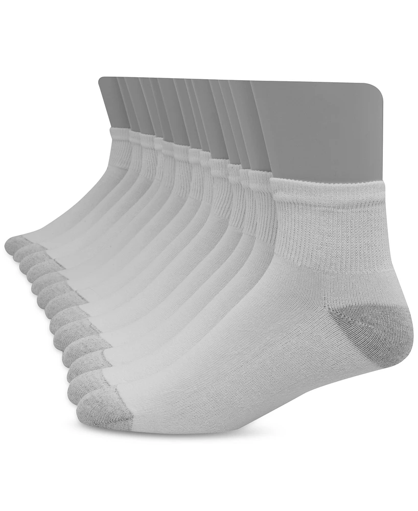 Hanes Men's 12-Pk. Ultimate Ankle Socks