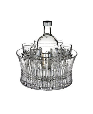 Lismore Diamond Vodka Chiller Set, 7 Piece