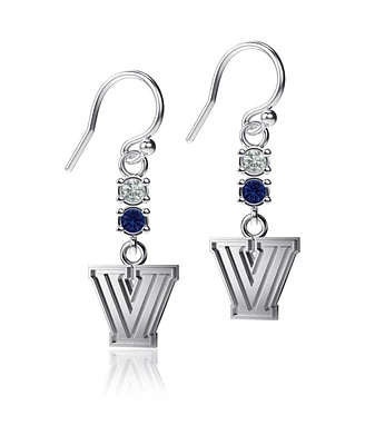 Women's Dayna Designs Villanova Wildcats Dangle Crystal Earrings
