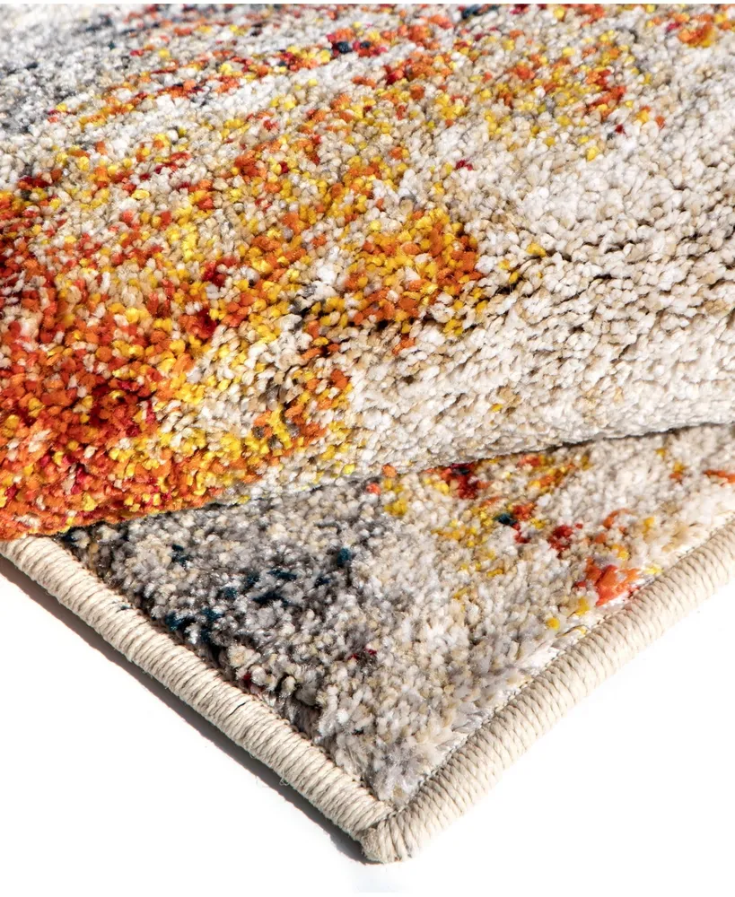 Closeout! Gemstone Desert Canvas 6'7" x 9'6" Area Rug