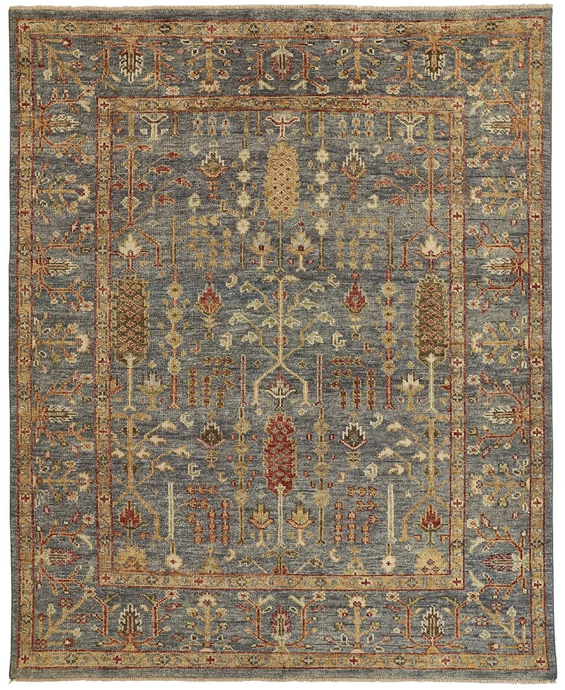 Feizy Carrington R6499 3'6" x 5'6" Area Rug