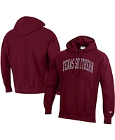 Men's Champion Maroon Texas Southern Tigers Tall Arch Pullover Hoodie