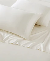 Vera Wang Solid 800 Thread Count Cotton Sateen Pillowcase Pair, Queen