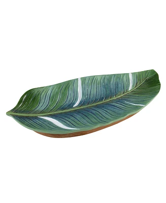 Avanti Viva Palm Leaf Cut-Out Resin Bathroom Tray