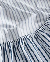 Nautica Harmead Cotton Percale 3-Piece Sheet Set