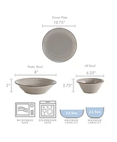 Pfaltzgraff Easton 12 Piece Dinnerware Set