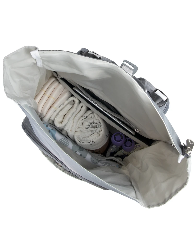 Fisher Price Maverick Roll Top Diaper Backpack