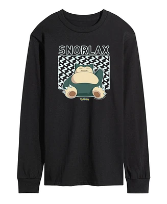 Men's Pokemon Snorlax Long Sleeve T-shirt