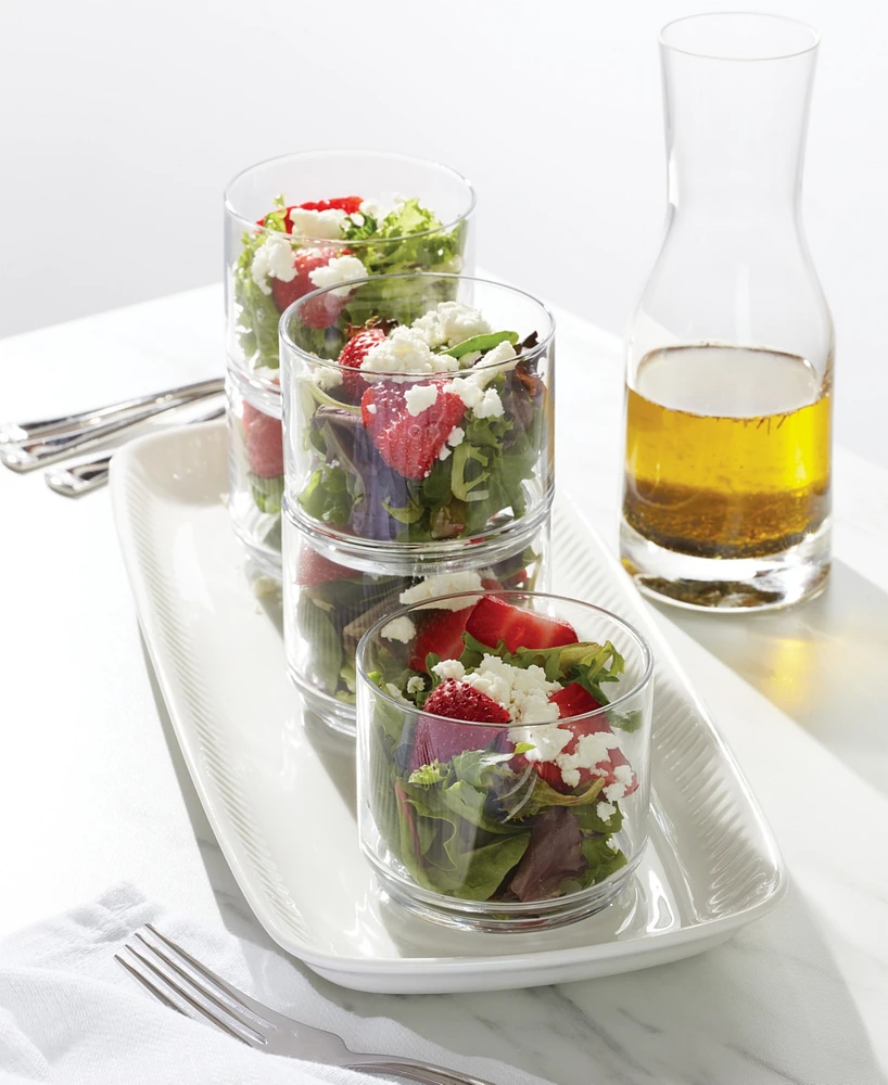 Lenox Tuscany Classics Stackable Short Glasses Set, 6 Piece