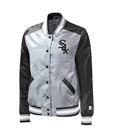 Women's Starter Silver Chicago White Sox The Legend Full-Snap Jacket