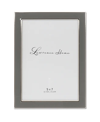 Metal and Enamel Picture Frame, 5" x 7"