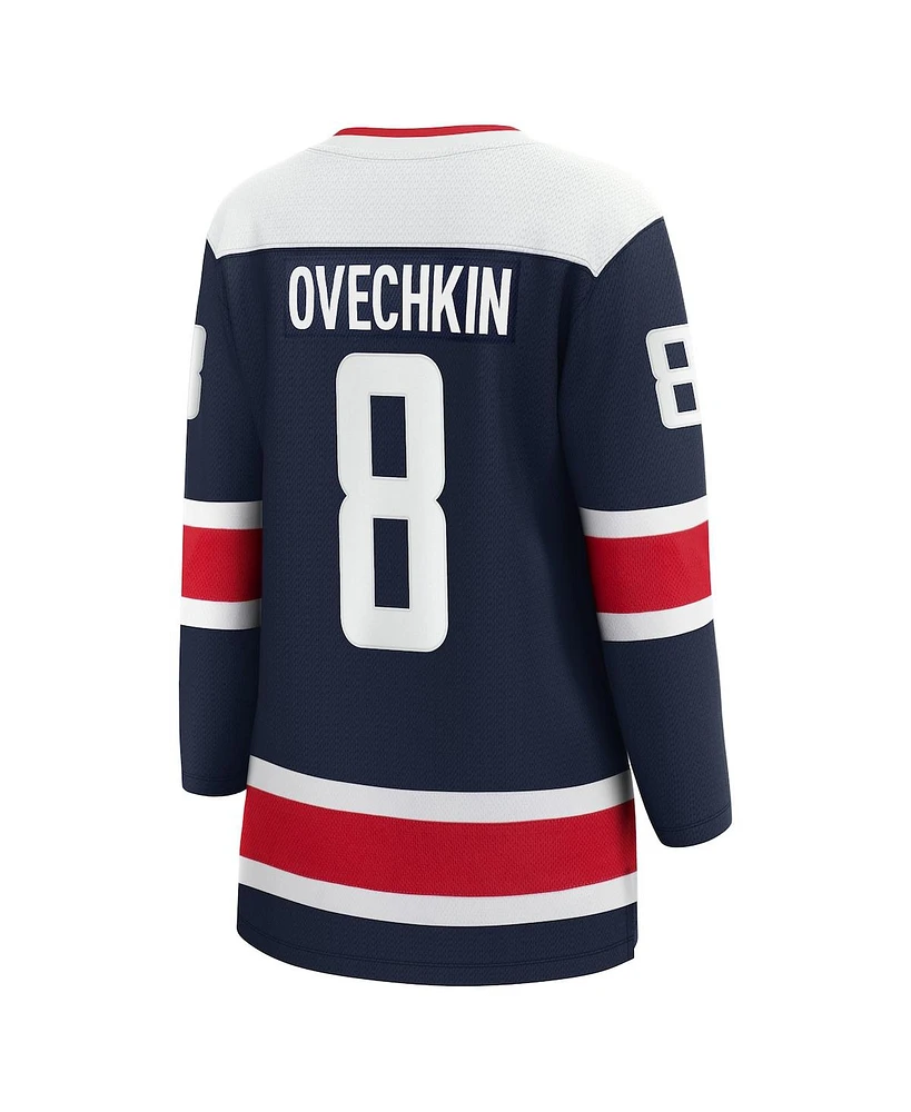 Women's Fanatics Alexander Ovechkin Navy Washington Capitals 2020/21 Alternate Premier Breakaway Player Jersey
