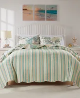 Greenland Home Fashions Atlantis Jade -Pc. Quilt Set