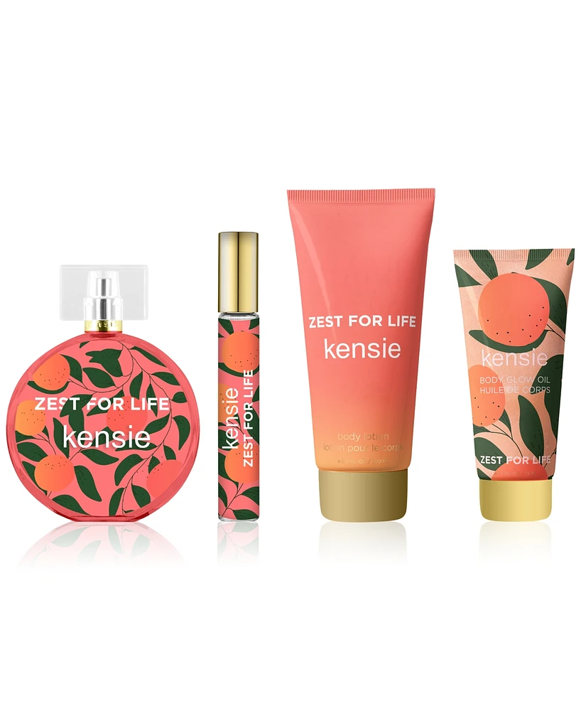 kensie 4-Pc. Zest For Life Gift Set