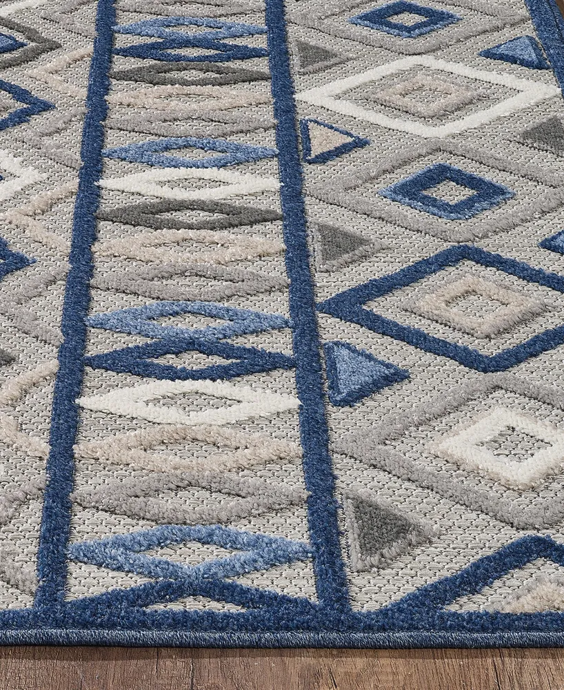 Kas Calla 6'7" x 9' Outdoor Area Rug