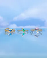 Girls Crew Longneck Dino Ring